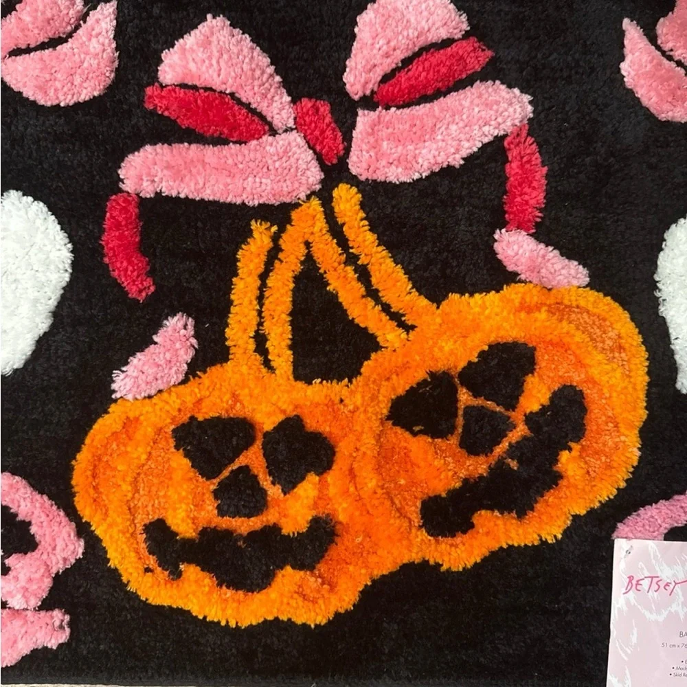 Betsey Johnson Halloween Bath Rug